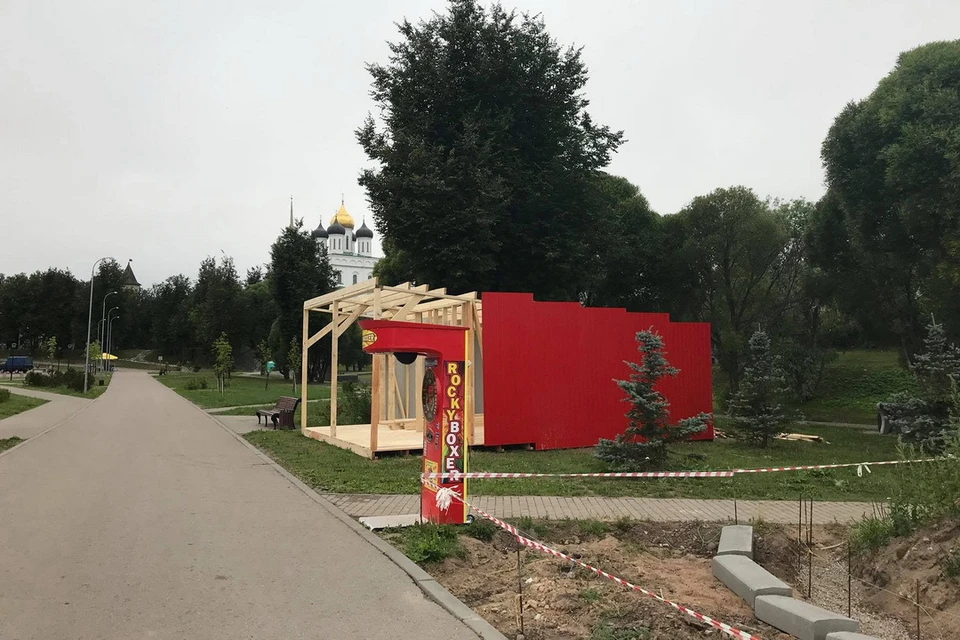 Павильон для проката в парке Куопио стал точкой преткновения между городскими властями и городской администрацией.