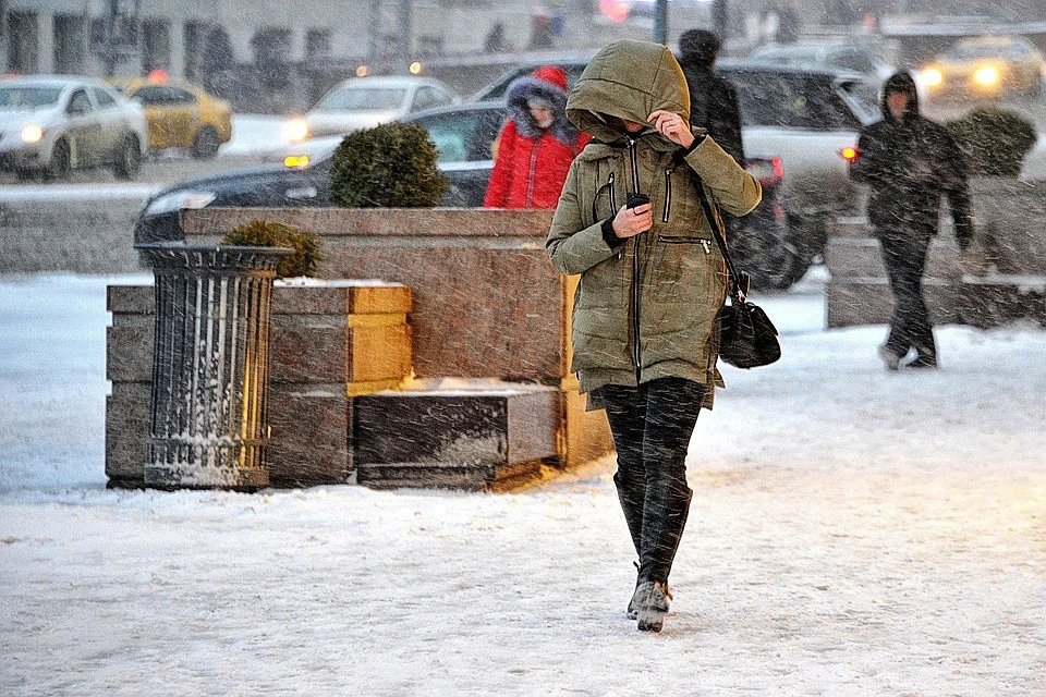 В ночь на 2 декабря в Москве объявлен «желтый уровень» погодной опасности