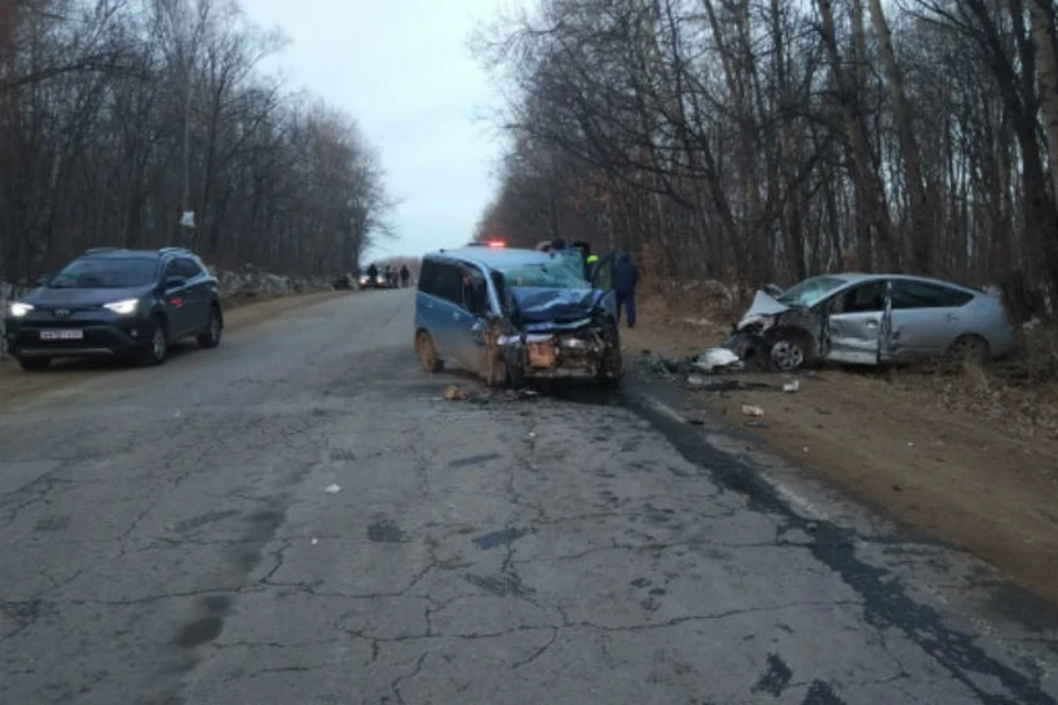 Массовое ДТП в Хабаровском районе: один человек погиб, семеро пострадали