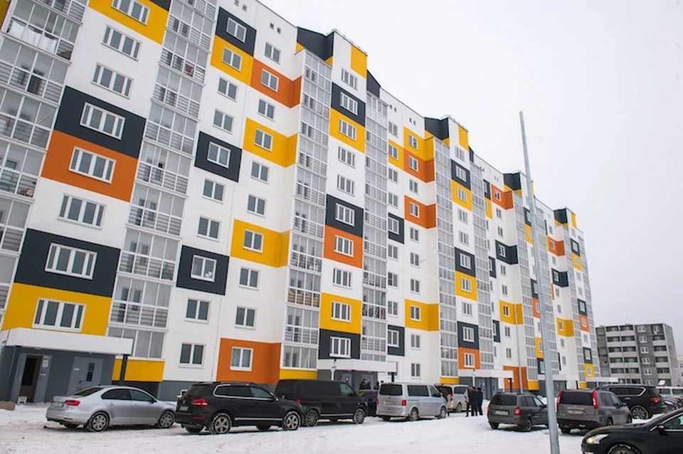 Белорусские строительные компании возводят в регионе несколько жилых кварталов. Фото: предоставлено пресс-службой Правительства Калужской области.