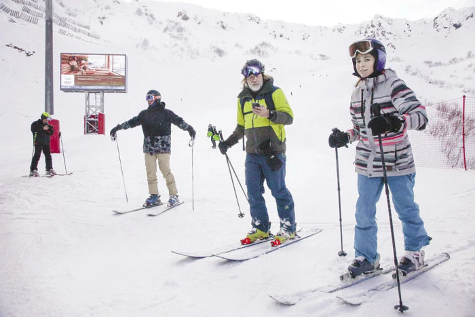 В «Альпика-Сервис» лыжников привлекают комфорт и безопасность. Фото: Борис Жидков.