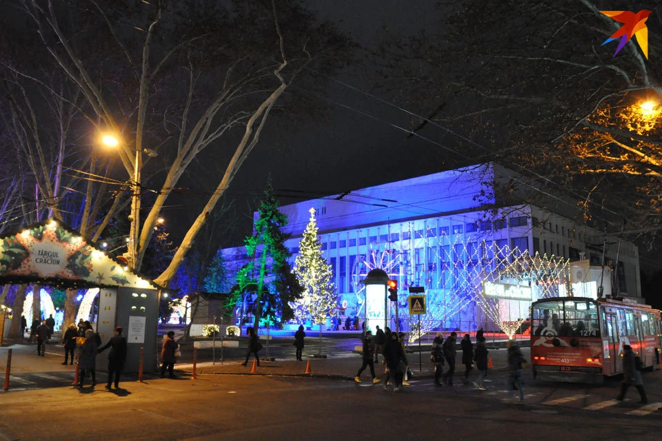 Ярмарка в центре Кишинева