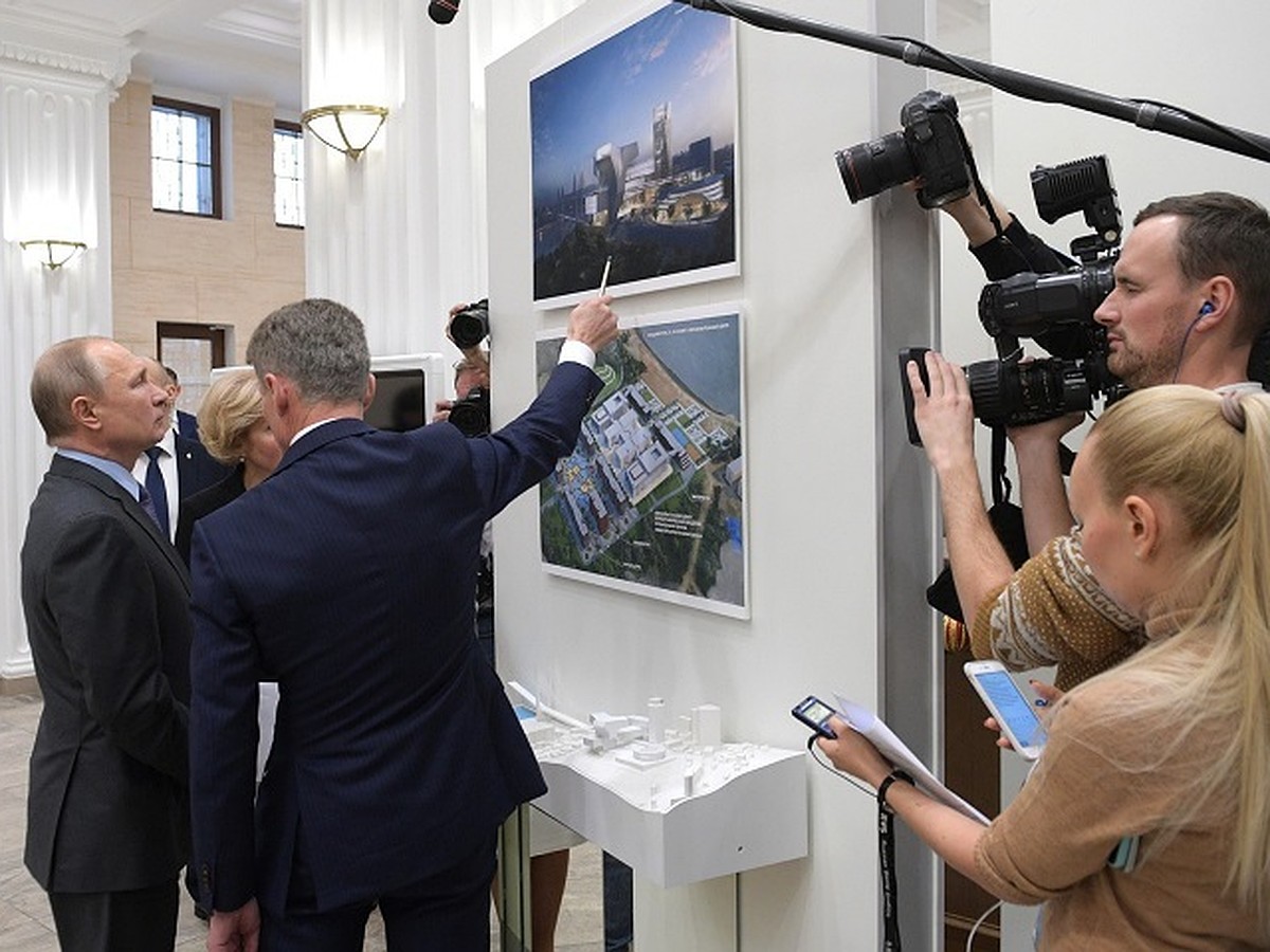 Президент изучил проект нового культурно-образовательного центра  Владивостока - KP.RU