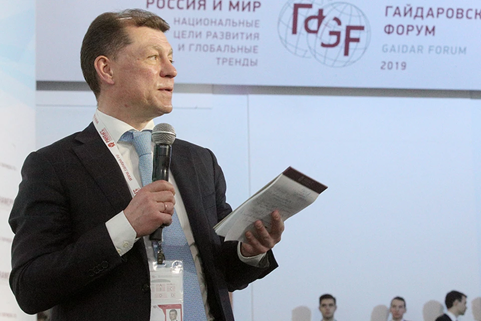 Министр труда и соцзащиты Максим Топилин. Фото: Сергей Бобылев/ТАСС