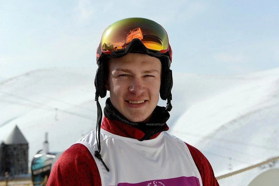 Дмитрий Логинов - чемпион мира по сноуборду в параллельном гигантском слаломе. Фото: пресс-служба минспорта края