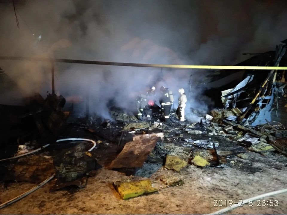 В Самаре горел частный дом на 450 кв.м. Фото: ГУ МЧС РФ по Самарской области