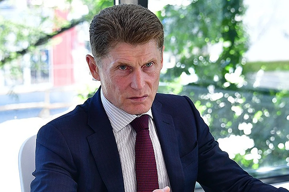 Губернатор Приморья Олег Кожемяко - "КП": "На предстоящем юбилейном форуме руководителей стран азиатско-тихоокеанского региона будут представлены новые проекты"