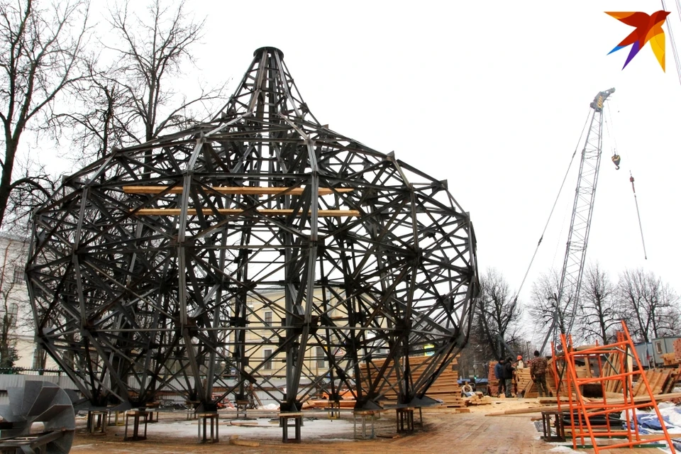 Самый большой купол будет высотой и в диаметре 11,5 метра