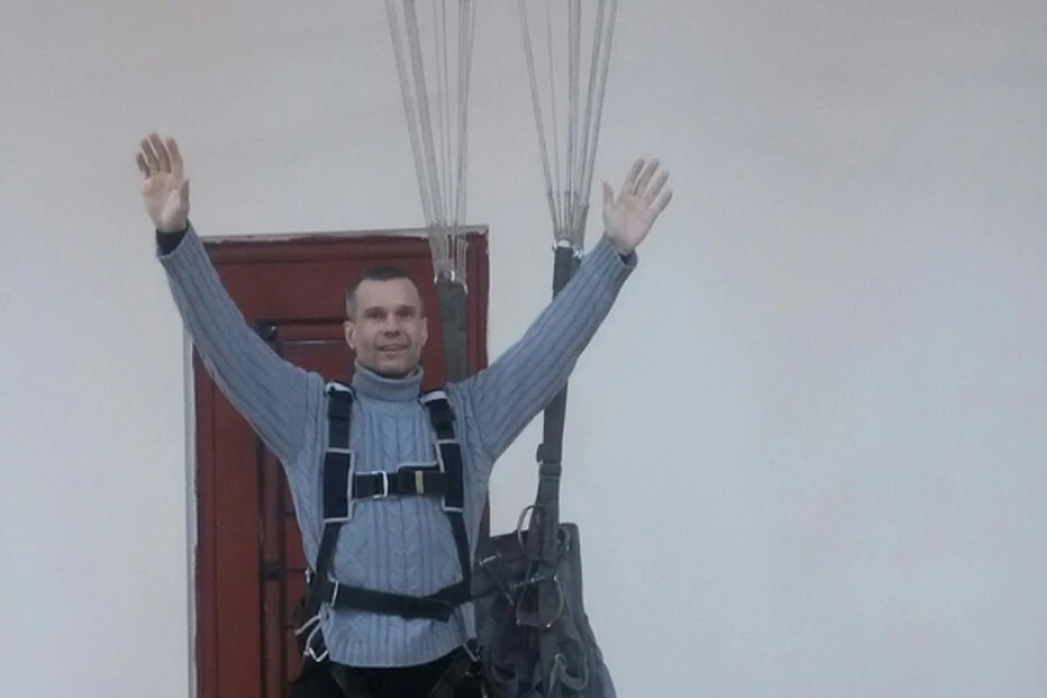 Олег Резанов к прыжку готов!