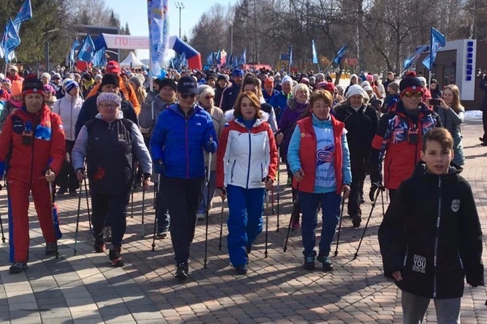 В Кемерове прошла акция «Ходи, Кузбасс!». ФОТО: Качусова Ксения.