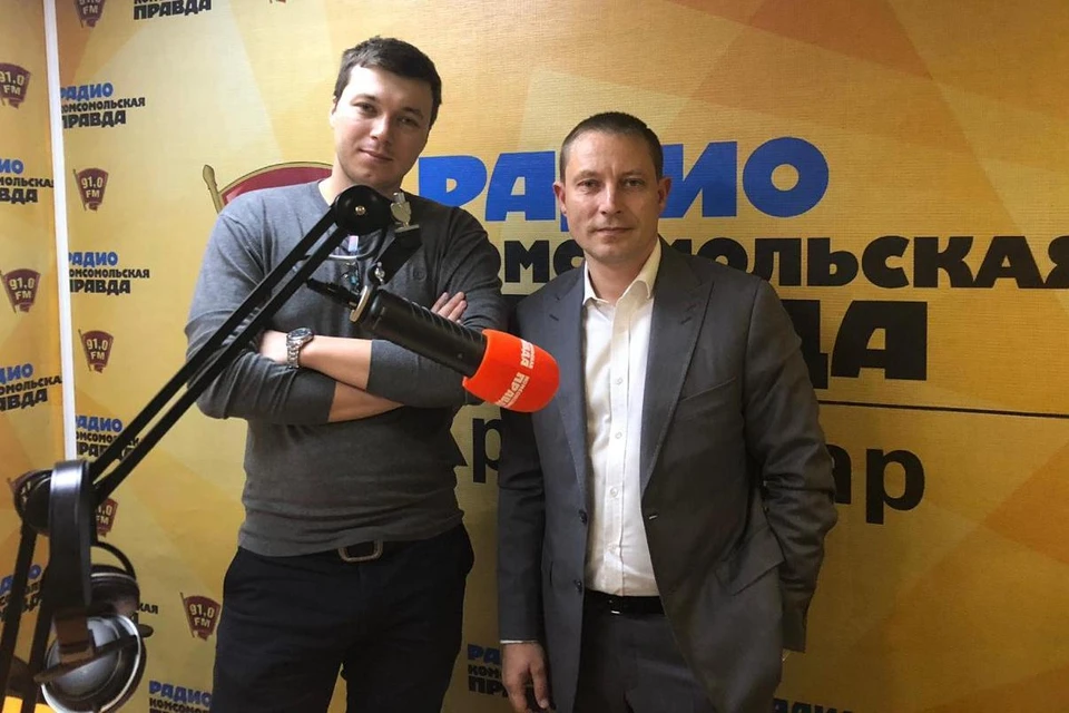 Андрей Шадрин справа, Егор Казаков слева
