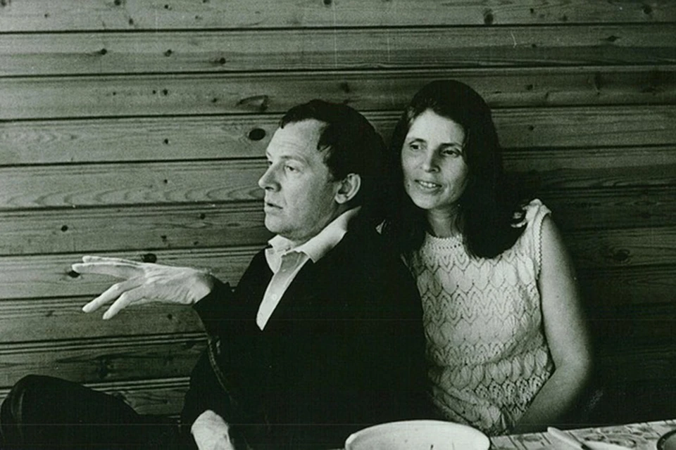 Иннокентий Михайлович с женой. Фото: предоставлено Марией Смоктуновской.