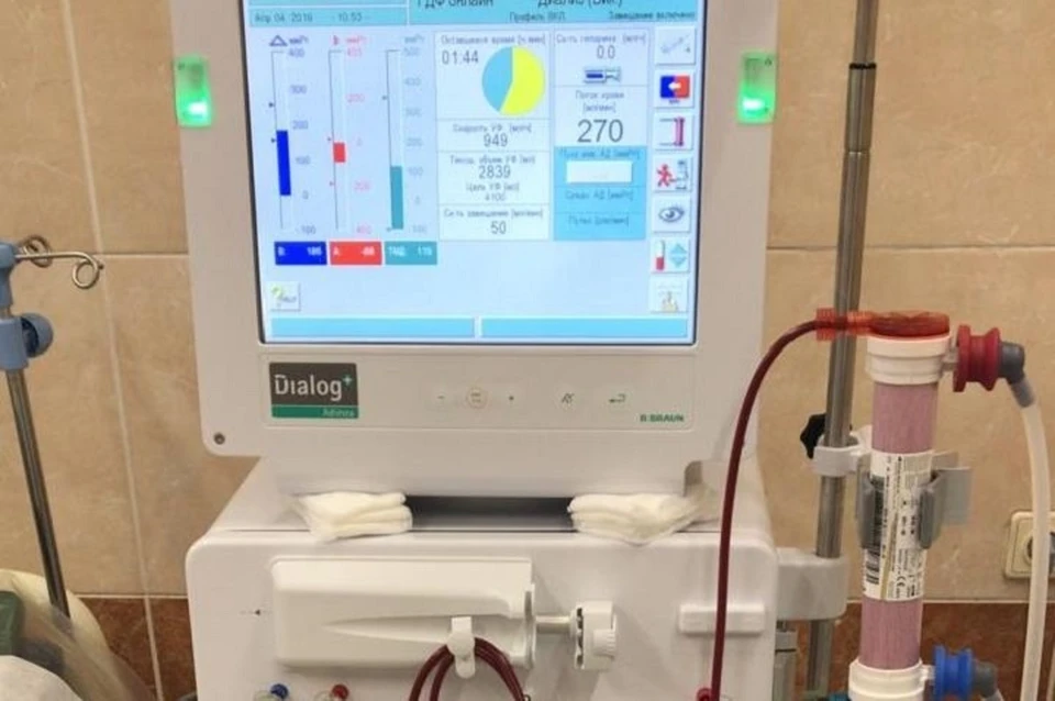В Ярославской областной больнице благодаря региональному департаменту здравоохранения и фармации заменены все 11 аппаратов искусственной почки.