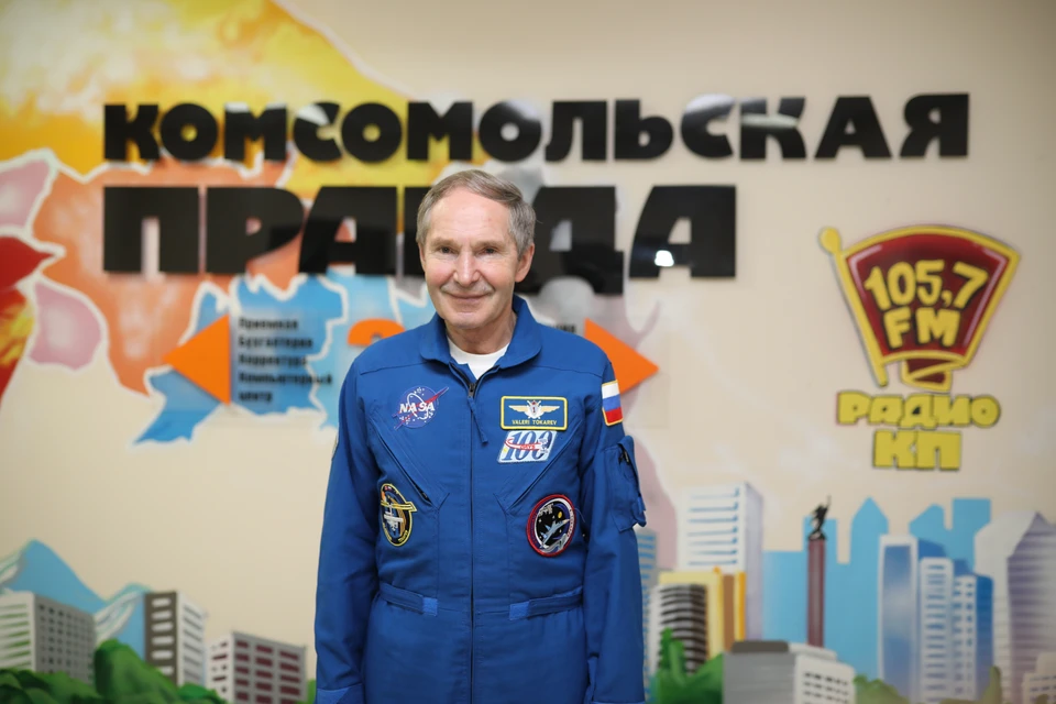 Космонавт-испытатель Валерий Токарев