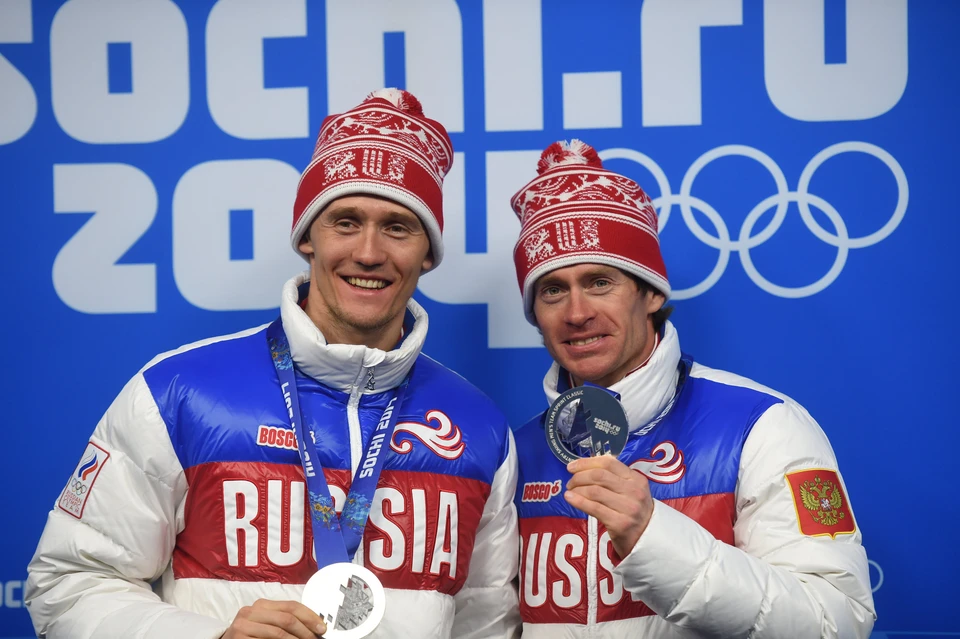 Никита Крюков и Максим Вылегжанин на Олимпиаде в Сочи были вторыми в командном спринте.