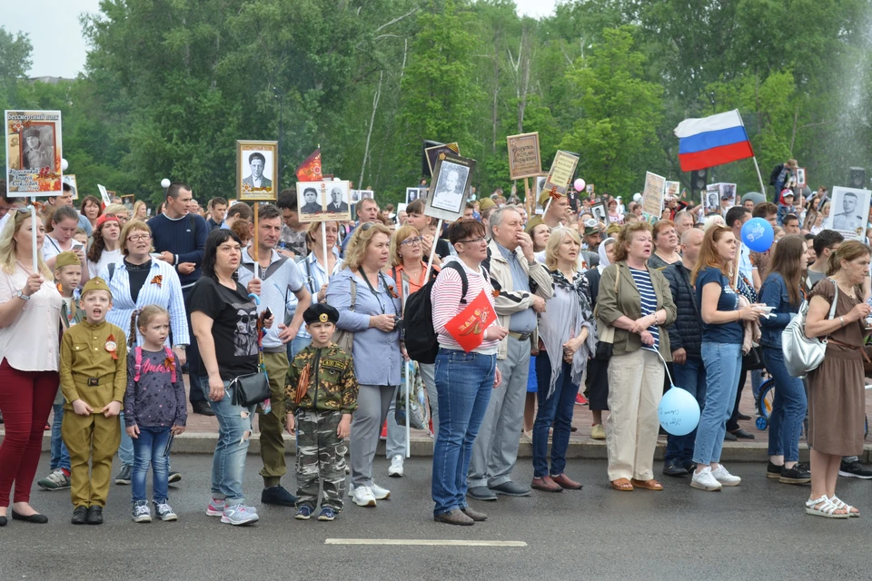 Липчане празднуют День Победы