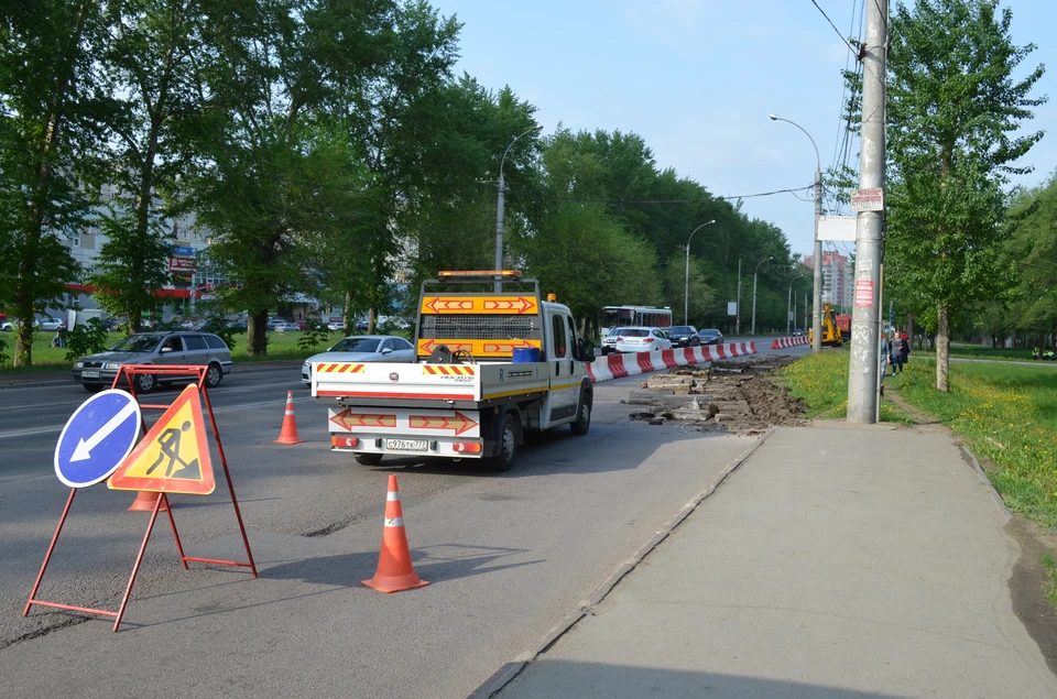 В Липецке началась реконструкция проспекта Победы