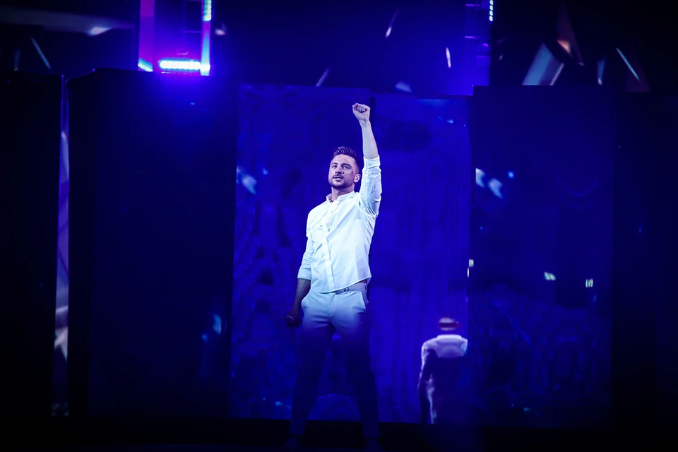 Второй раз на конкурс едет Сергей Лазарев с песней Scream. Фото: eurovision.tv / Thomas Hanses