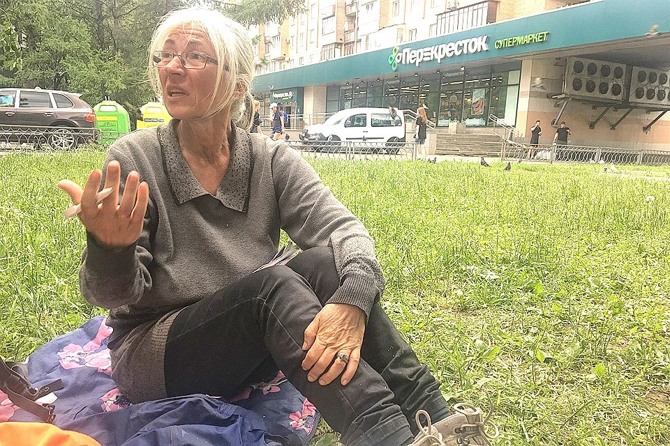 Московская полиция задержала живущую на улице возле Киевского вокзала 58-летнюю писательницу Мию Йоханссон.