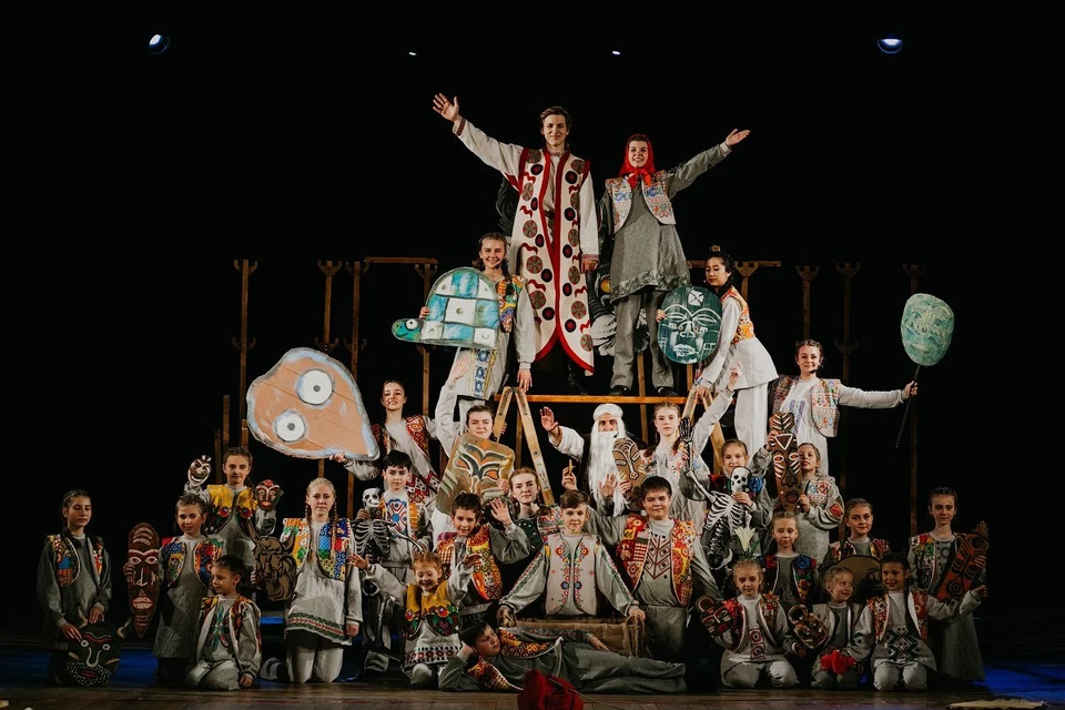 Актеры Музыкального театра «Яхонт» - талантливые школьники из Подольска Фото: АНО "Яхонт"
