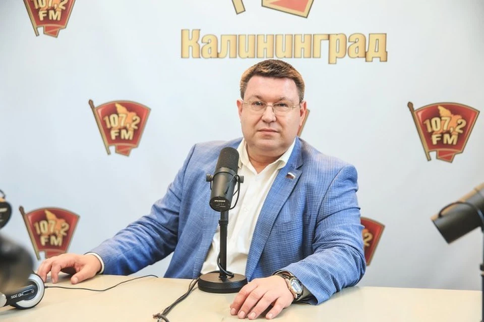 Александр Пятикоп в эфире радио "Комсомольская правда".