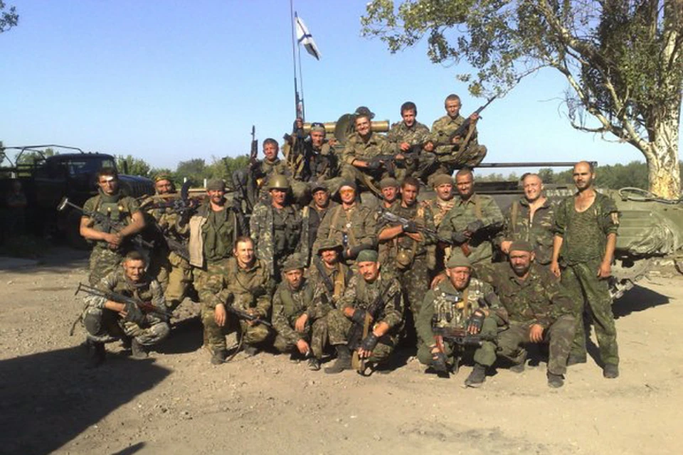 Август 2014-го, перед выездом на Саур-Могилу. Фото: архив батальона "Восток"