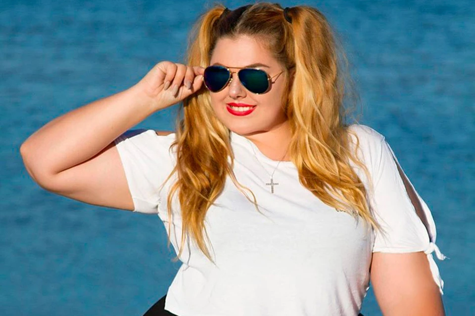 Модель plus size знает, что красота зависит вовсе не от форм. Фото: Instagram@katalina_gorskikh