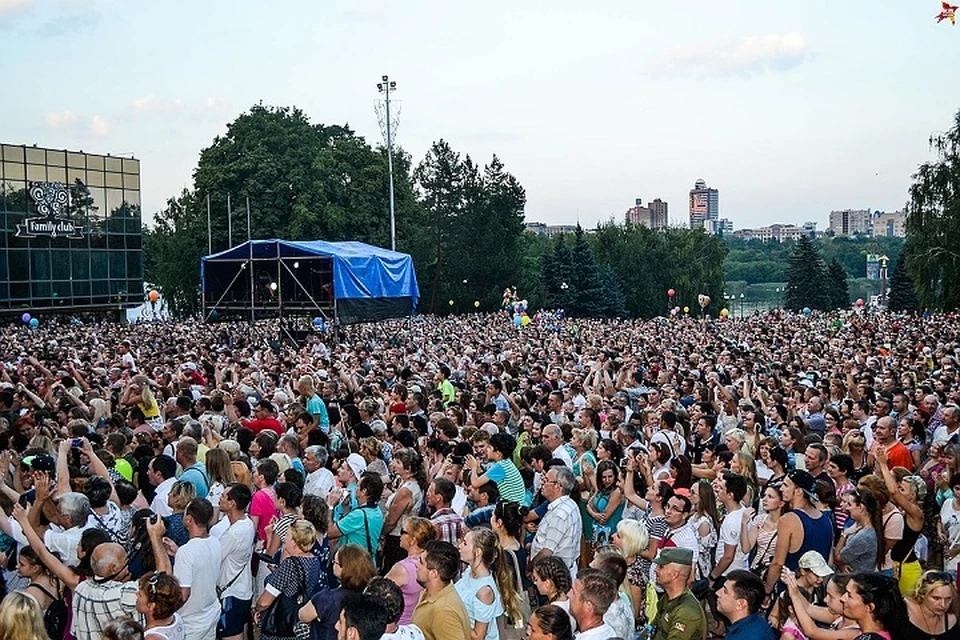 Основной концерт пройдет в парке имени Щербакова