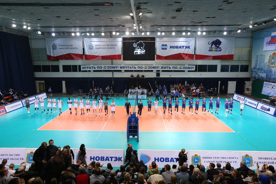 Первый домашний матч волейболисты из Самарской области сыграют 23 ноября против петербургского «Зенита». Фото: ВК «Нова».