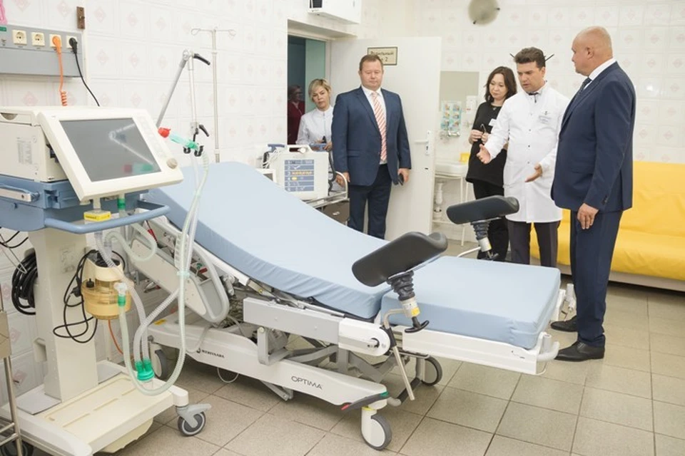 В Кемерове после ремонта открылось отделение патологии беременности Областной детской клинической больницы.Фото: Пресс-служба АКО