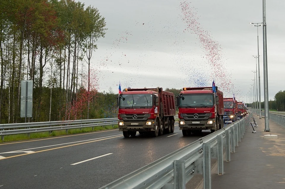 На скоростной автодороге М-11 «Москва – Санкт-Петербург» открылось движение по седьмому участку. Фото: «Автодор – Платные Дороги»