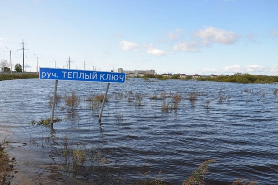 Амурский паводок начал отходить от берегов Комсомольска-на-Амуре