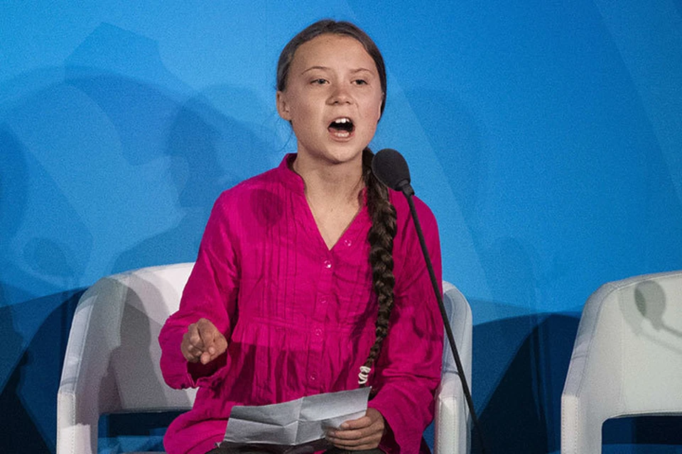 Грета Тунберг стала самым молодым участником Генассамблеи