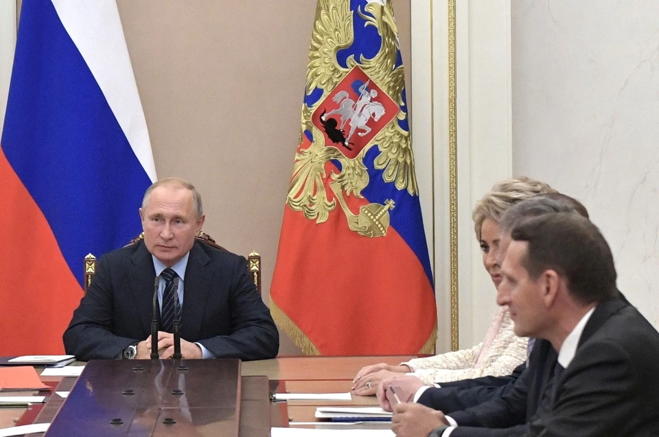Президент провел совещание с постоянными членами Совета Безопасности. Фото: kremlin.ru