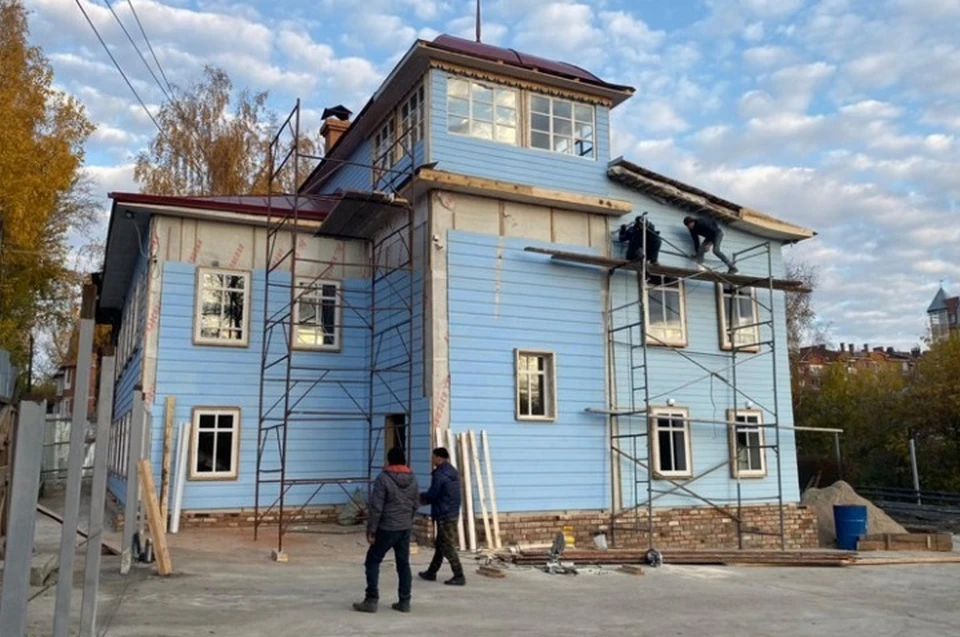 Вид дома в настоящее время. Фото: мэрия Томска