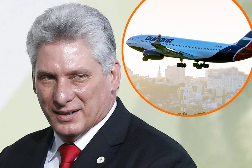 Президент Кубы летит из Дублина в Минск на российском самолете.