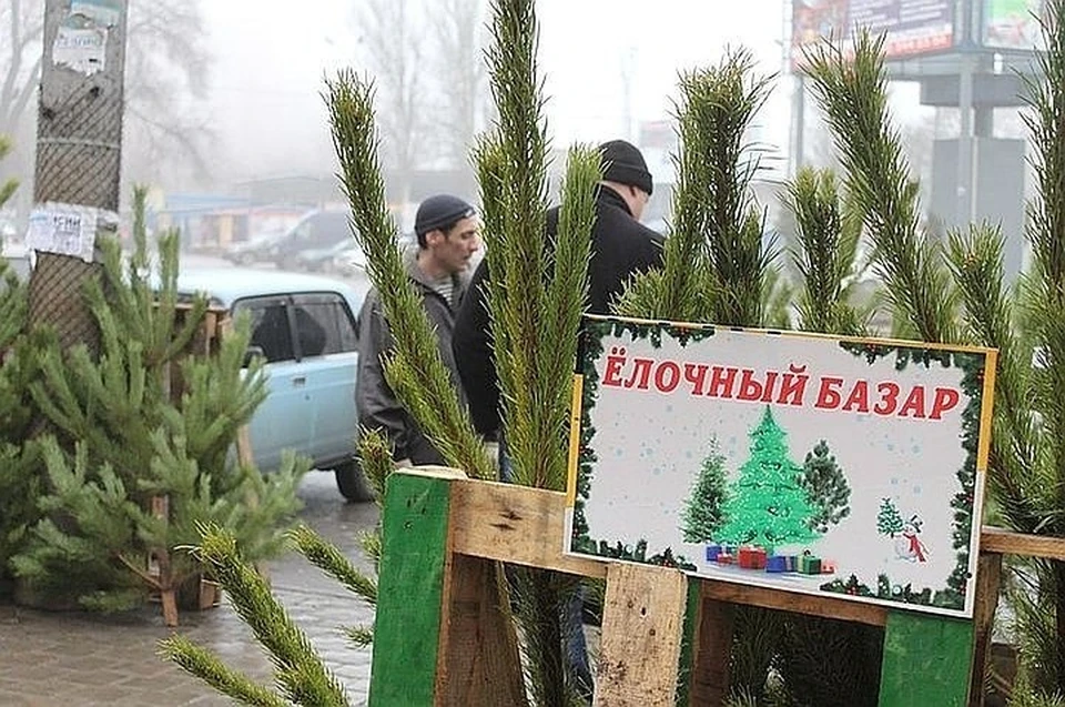 В Донецке будут работать 100 елочных базаров