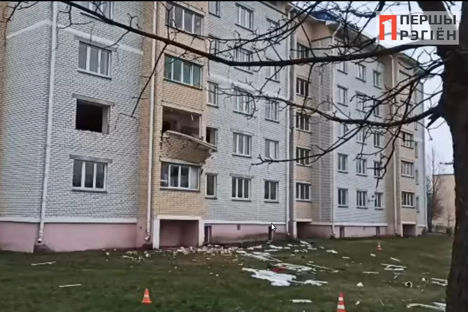 В Дрогичине взрыв газа разрушил квартиры. Фото: 1reg.by