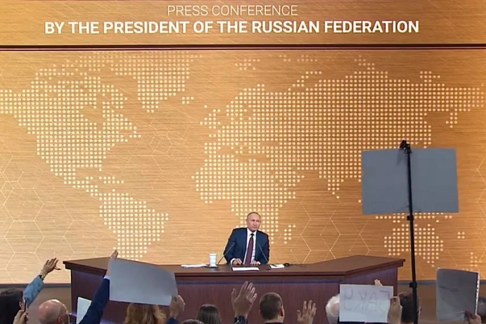 Ямальская журналистка спросила Путина про мост через Обь. Фото: скриншот с видео