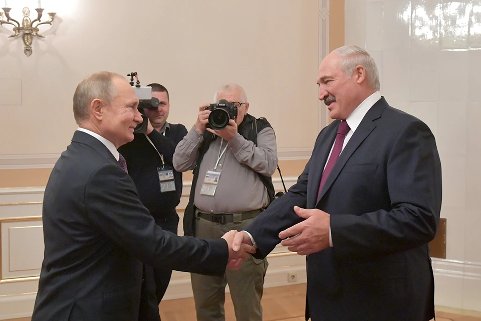 20 декабря встретились президенты Беларуси и России. Фото: БелТА