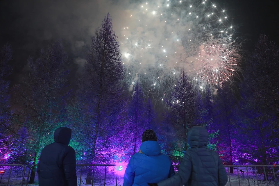 В полночь в Татышев-парке будет яркий фейерверк.