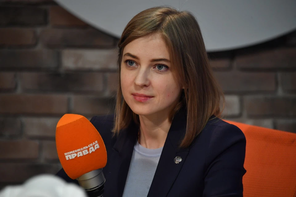 Наталья Поклонская в гостях у Радио «Комсомольская правда».