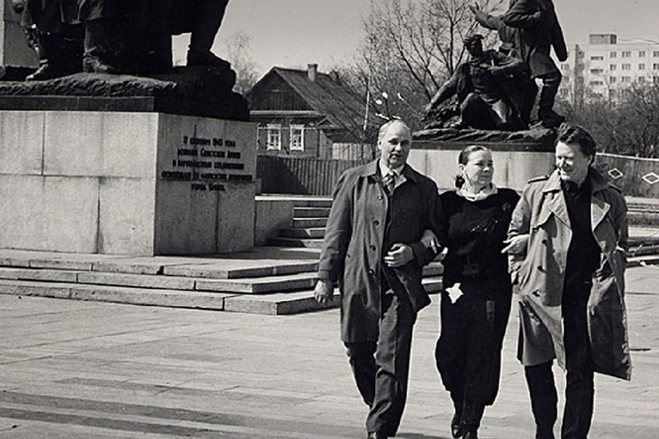 Андрей Миронов и Лариса Голубкина в Брянске.