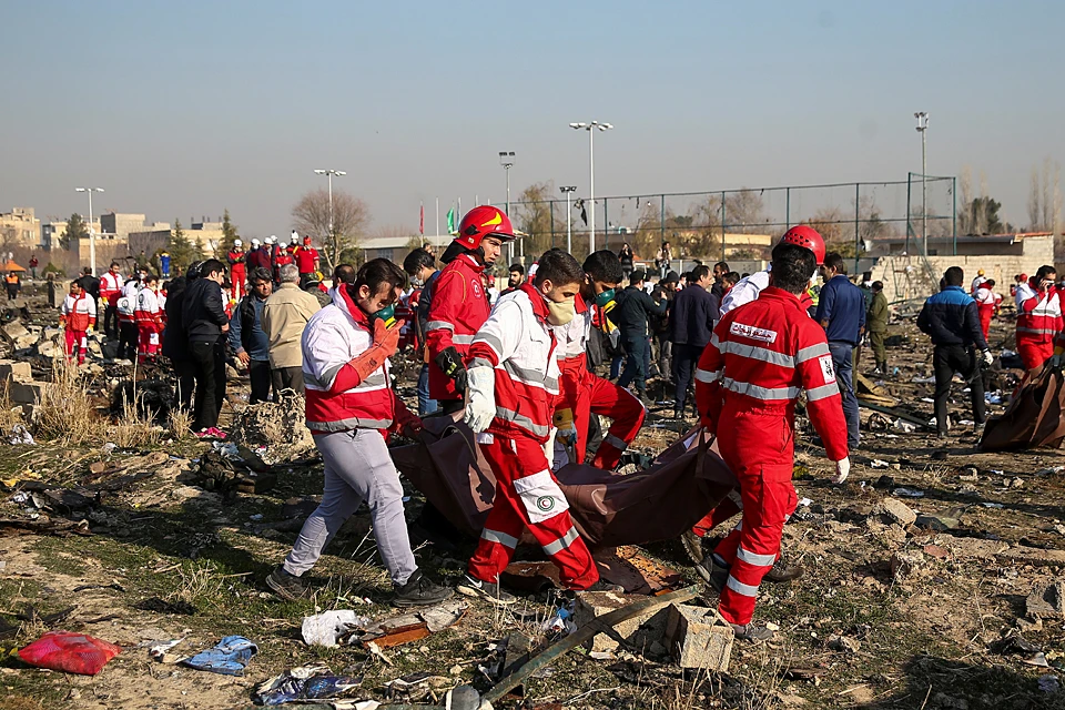Жертвами авиакатастрофы в Тегеране стали 176 человек
