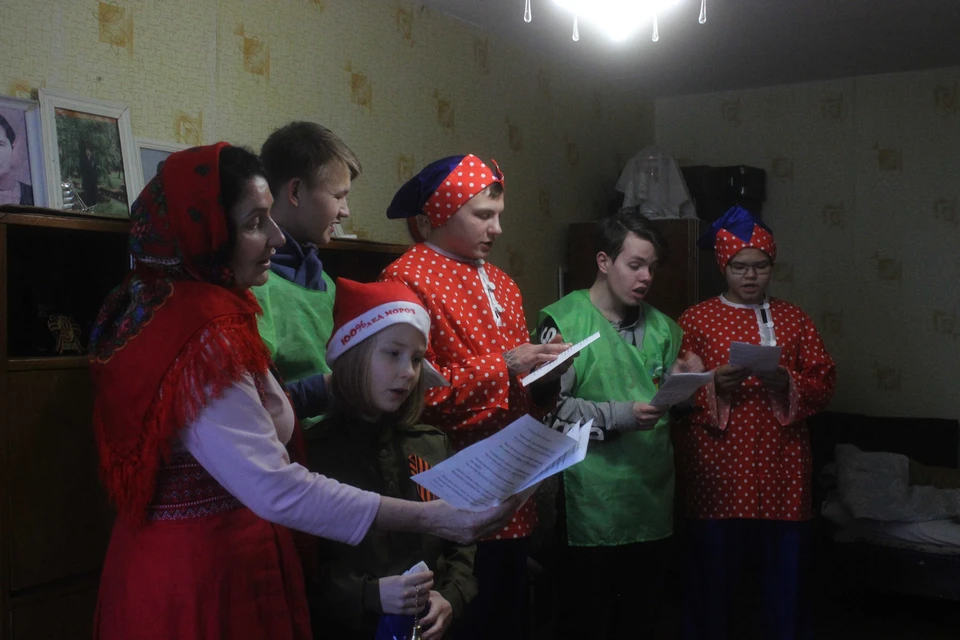 Ребята помогают одиноким пенсионерам, особенным детям, людям с инвалидностью
