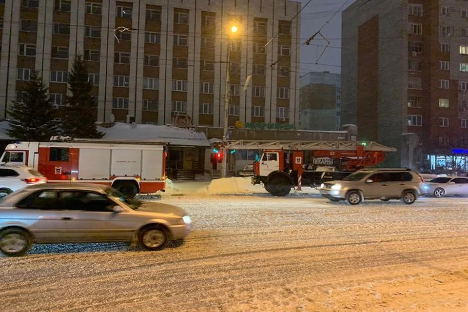 Дыма и огня нет. Фото: читатель «КП-Новосибирск»