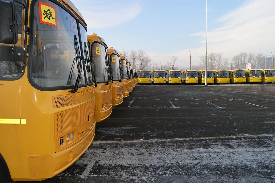 Все автобусы оснащены по последним требованиям безопасности.