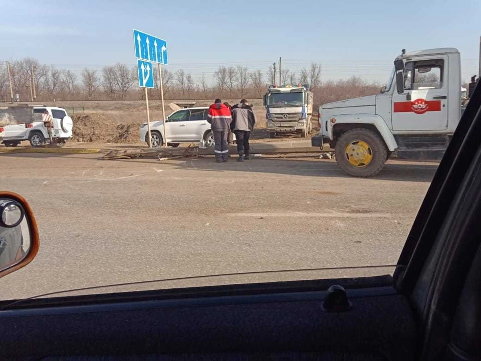 Фото прислали КП-Крым очевидцы