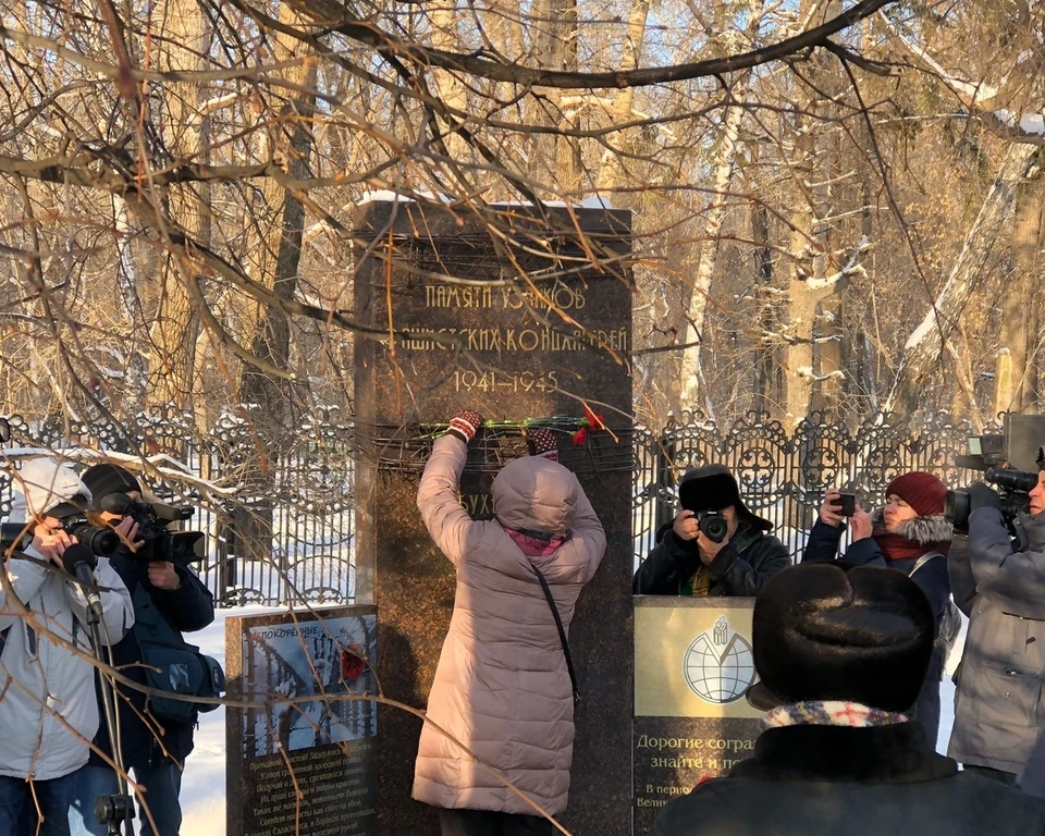 Память жертв Холокоста почтили в Тюмени. Фото - Виктория Захарова.