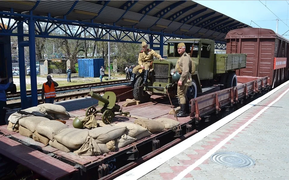 "Поезд Победы" будет ездить по городам Крыма с 8 по 16 апреля